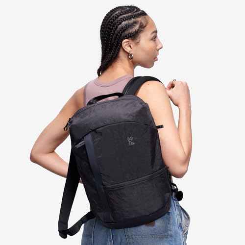 Chrome Industries Camden Backpack ? 16L Travel Bag for Men and Women with Plush Knit Shoulder Straps Recycled Materials and Internal Laptop Sleeve ? Sage