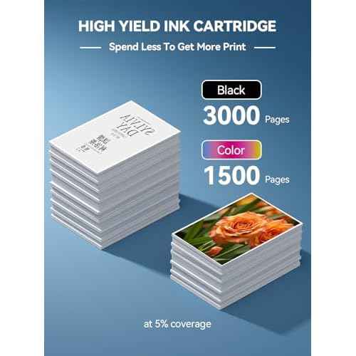 LC406 Ink Cartridges Compatible Replacement for Brother LC406 Ink cartridges for Brother Printer MFC-J4335DW MFC-J6555DW MFC-J4345DW MFC-J4535DW Printer (Black, Cyan, Magenta, Yellow)