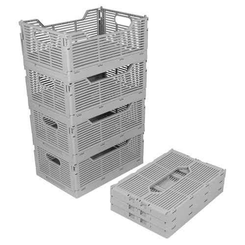 Milk Crate - Milk Crates - Milk Crates Heavy Duty - Collapsible Crate - Crates for Storage - Milk Crates for Storage - Storage Crates - Plastic Crates for Storage - Plastic milk Crate