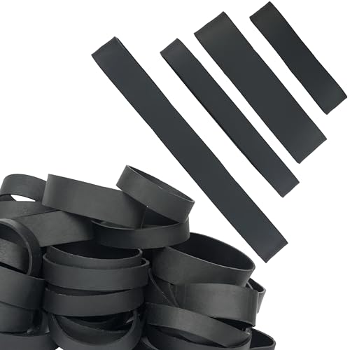 Assorted Rubber Bands 82/84/94/105 - Mixed Size Elastic Bands 50pc HAIDIBAO