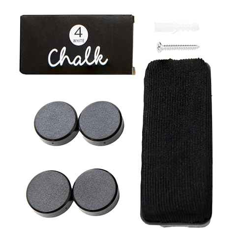 Sunnydaze Round Magnetic Chalkboard for Wall with Pine Frame - Includes Chalk and Eraser - Rustic Brown