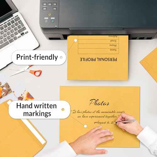 SUNEE 9x12 Envelopes Self-Seal Catalog Mailing Envelopes -100 Count, Ultra Strong Quick-Seal, 9x12 inch Brown Kraft Manila Envelopes Security Envelopes