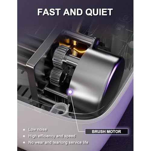 6 In1 Laminator Machine, 9 Inch A4 Laminating Machine, Desktop Thermal Laminator, Never Jam, 15 Laminating Pouches, Paper Trimmer, Corner Rounder, 1 Min Fast Warm-Up, Home Office School Use