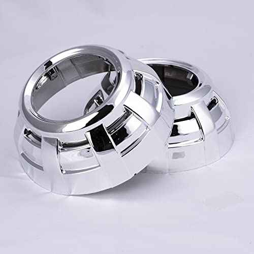 3.0Inch Projector Lens Shrouds Univesal Silvers Mask for 2.5Inch or 3.0Inch Projector Lens