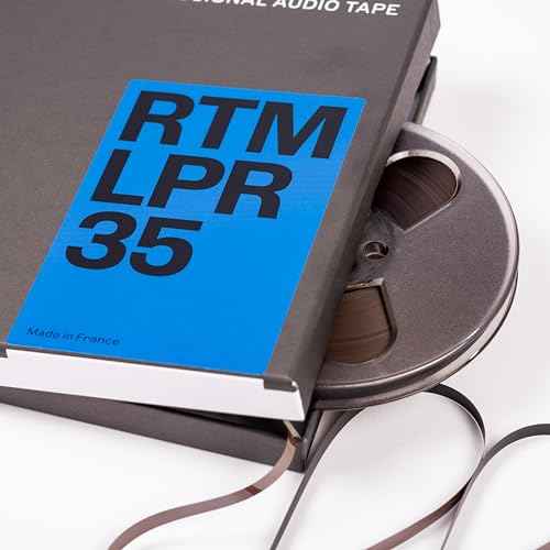 RTM Long Play Recording LPR 35 ¨ù inch - Reel to Reel Magnetic Tape for Audio Recording - 885 ft Trident Plastic Reel - 5 inch Diameter