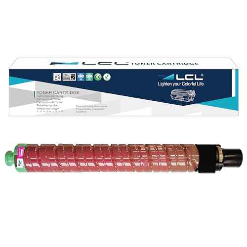 LCL Compatible Toner Cartridge Replacement for Ricoh 841681 841753 MP C4502 C5502 C5502A (1-Pack Magenta)