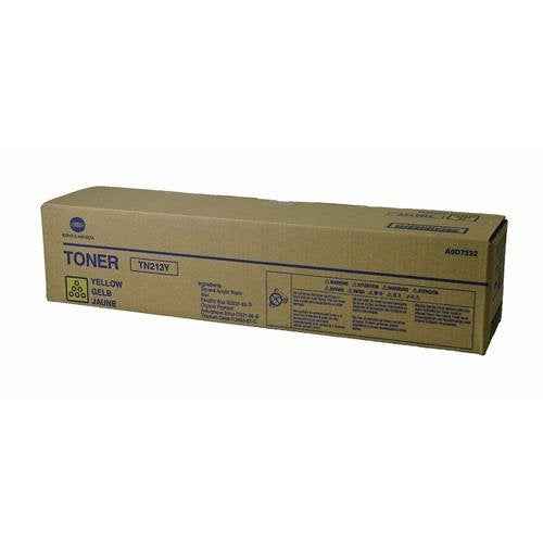 Konica Minolta, NEC TN213Y OEM Yellow Toner Cartridge