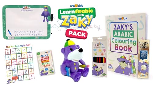 Learn Arabic With Zaky Educational Toy Pack for Kids