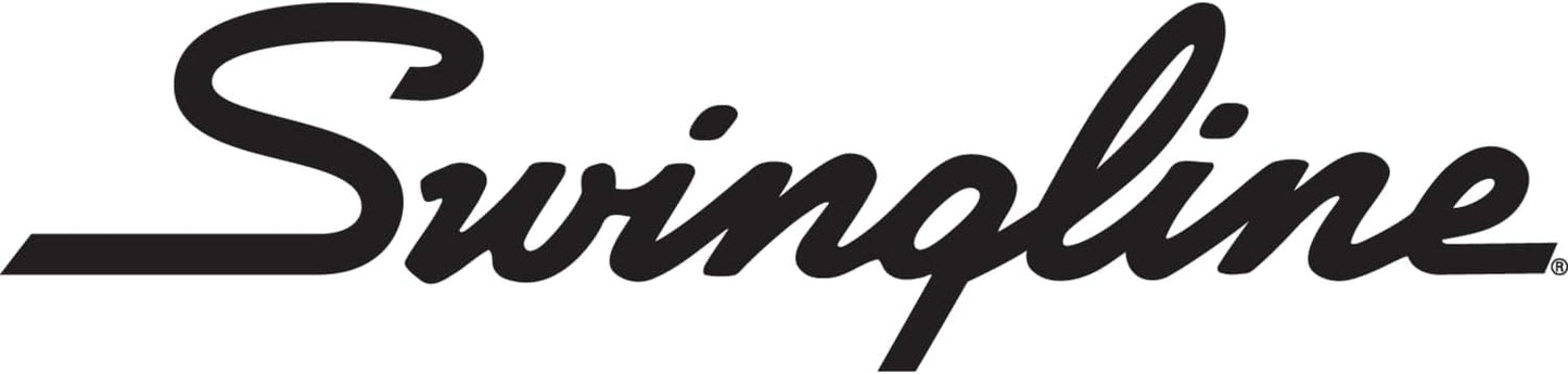 Swingline Long Reach Stapler - 20 Sheet Capacity, Jam-Free Design, 12" Reach, Metal, Black