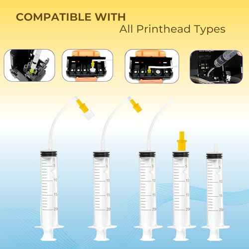 NGOODIEZ DTF Cleaning Solution - Printhead Cleaner Kit for DTF & DTG Printers - 4X Powerful Nozzle Cleaner Restores Print Quality & Prevents Clogs - 100mL DTF Printer Cleaning Solution