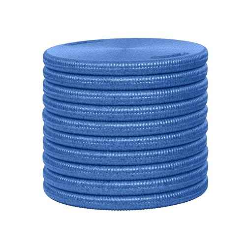 ECR4Kids CircleSpots, Seating Pads, Blue, 10-Pack