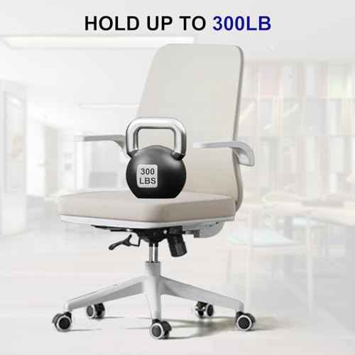 MySit Heavy Duty 300 LBs Office Chair Tilt Mechanism Replacement Parts, 5.9'' x 8.6" Mounting Holes Tilt Control Mechanism(Not Standard Dimension)