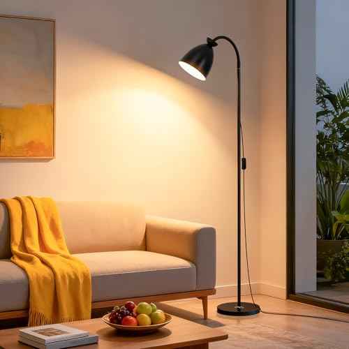 Yellow Stand lamp Bedroom Bedside lamp