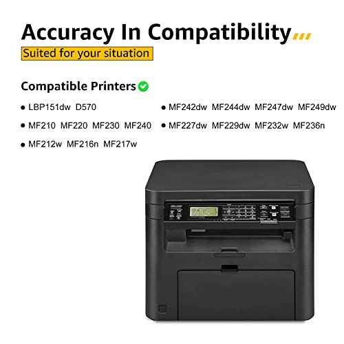 CMYBabee Compatible for Canon 137 Black Toner Cartridge Replacement for CRG137 ImageClass MF236n D570 LBP151dw MF247dw MF249dw MF232w MF242dw MF244dw MF216n MF227dw MF212w Printer Ink (2-Pack)