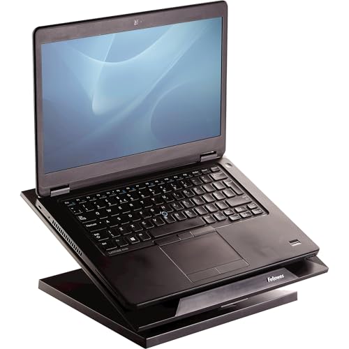 Fellowes Designer Suites Laptop Riser, Black (8038401)