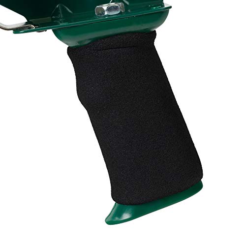 Duck Brand Tape Gun with Foam Handle – Hand Dispenser + 1 Roll Clear Packing Tape