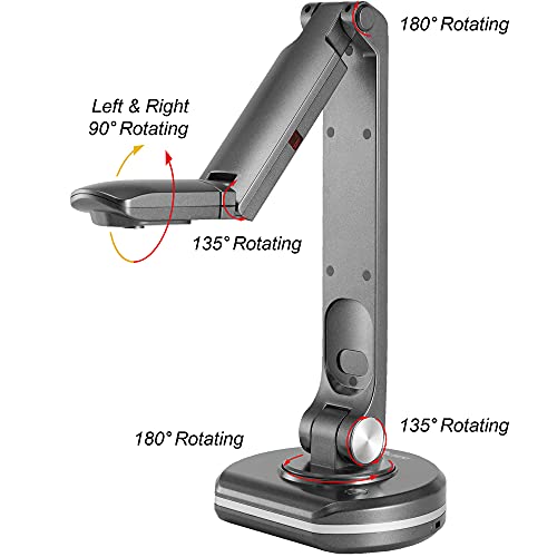 JOYUSING V500S 8MP Document Camera for Classroom & Remote Teaching USB Visualiser