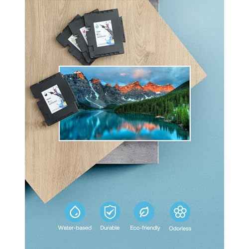 Hiipoo SG400 SG800 Sublimation Ink Cartridge Compatible for Sawgrass Virtuoso SG400 SG800 Printer, Latest Upgraded Chip (1 Black, 1 Cyan, 1 Magenta, 1 Yellow, 4-Pack)