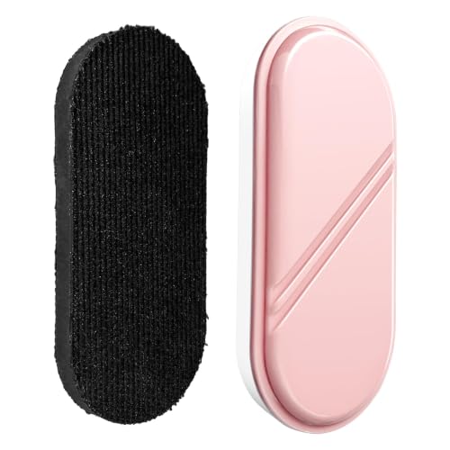 Pink Magnetic Dry Erase Eraser - Whiteboard & Glass Board Cleaning, 1-Pack