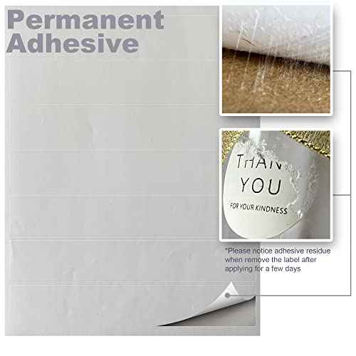Mr-Label-Waterproof Blank Water Bottle Labels?for Inkjet|Laser Printer-Self-Adhesive Wraparound-for 16oz. Water Bottle-Matte White-for Wedding|Baby Shower|Corporate Events(10 Sheets Total 70 Labels)