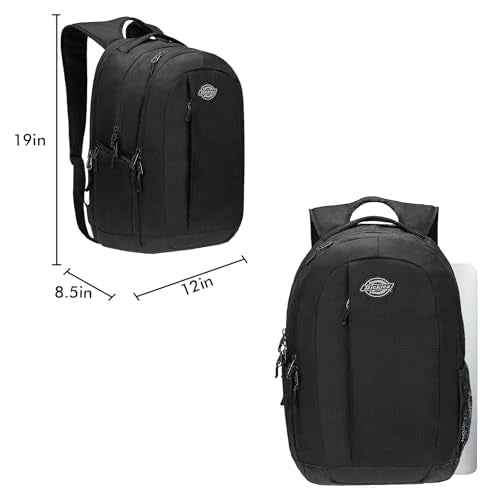 Dickies Laptop Backpack, Water Resistant College Computer Bag, Fits 15.6 Inch Notebook