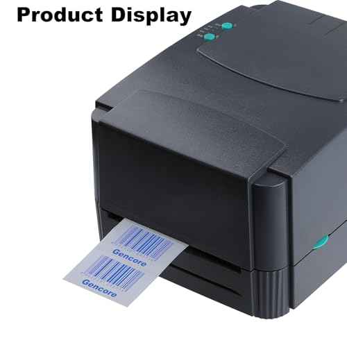 4.33'' x 328' Premium Resin Label Ribbon, Gcore 110mm x 100m Hot Stamping Ribbon, Thermal Transfer Ribbon, 1'' Core, Compatible with for Zebra TSC GoDEX Argox, 1 Roll, Metallic Blue Gold