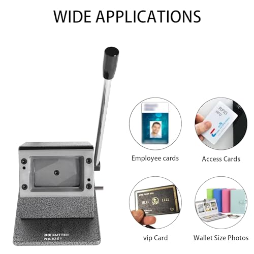 Heavy Duty Corner Rounder Cutter for ID Cards & Photos - 86x54mm