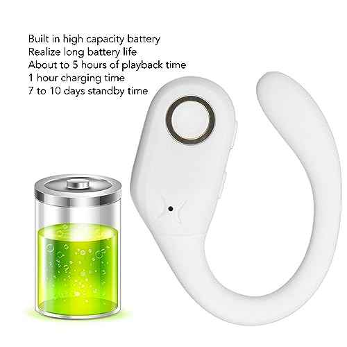Language Translator Earbuds,Voice Translator Device 144 Languages with Charging Case,Translator Earbuds Noise Reduction Stereo Translation Headphones (White)