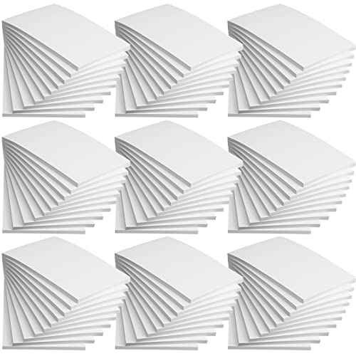 Fainne 3 x 5 Inch Paper Note Pads White Memo Pad Blank Writing Memo Scratch Paper for Waitress Waiter Book to Do Grocery List Small Notebook Restaurant Checkbook, White(60 Pack)