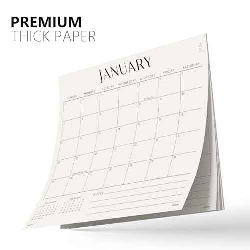 Jotsome Magnetic Calendar for Refrigerator 2025-2026, Monthly Fridge Calendar From Now to December 2026 13x11 inch, Easy Planning