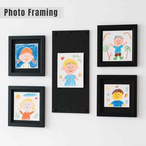 10 Pack 16x20¡®¡¯ Black Foam Board, ZJCEASER Black Poster Board, 3/16" Thick Art Foam Core for DIY, Signboards, Painting, University Displays, Education Projects, Framing