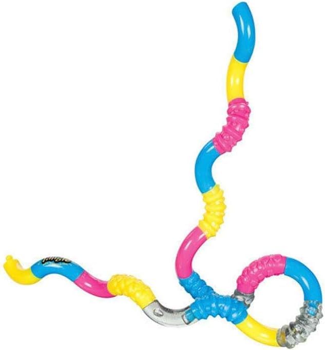 Tangle® Fidget Sensory Stress Relief Toys - Pack of 4 Textured Twisters & Brain Teaser Blocks