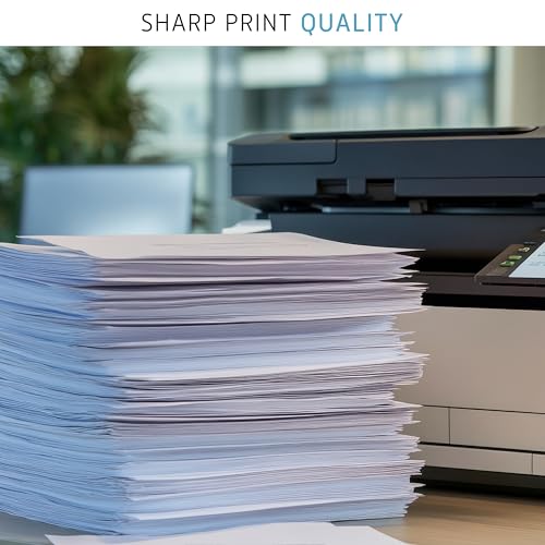 Printer Paper - 8.5 x 11 White Letter Size Copy Paper, 1 Ream 500 Sheets 20 lb Printing Paper for Documents Writing, Drawing, Smooth, 92 Bright | Home, School, Office Supplies | Made in USA
