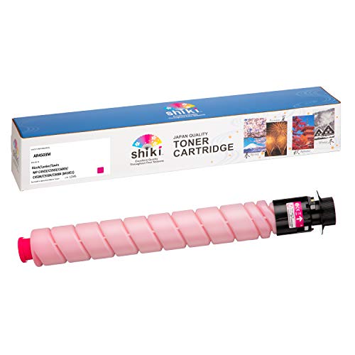 Shiki Compatible Toner Cartridge Replacement for Ricoh Lanier Savin MP C4503 C5503 C6003 C4504 C5504 C6004 841851 (Magenta, 22500 Pages)