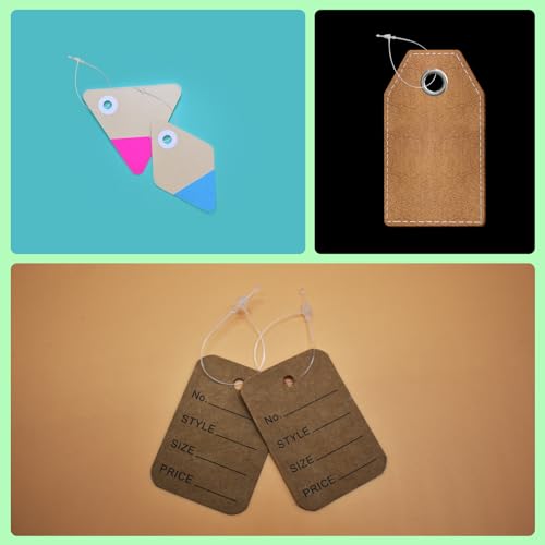 3 Inch 2000Pcs Plastic Hang Tag Snap Locks for Retail – Transparent Fasteners