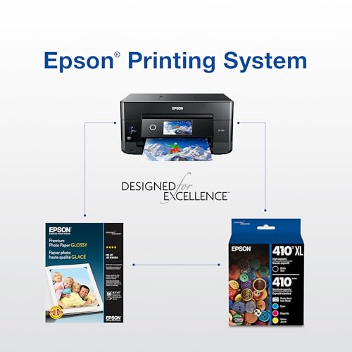 Epson 410 Claria Premium Ink Cartridge Set Multi-Pack for Expression XP-530/630/830 - Black & Color