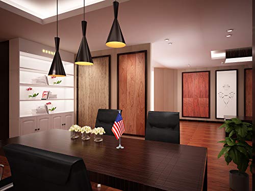 GentleGirl USA Table Flag - American Desk Flag for Office & Home Decor