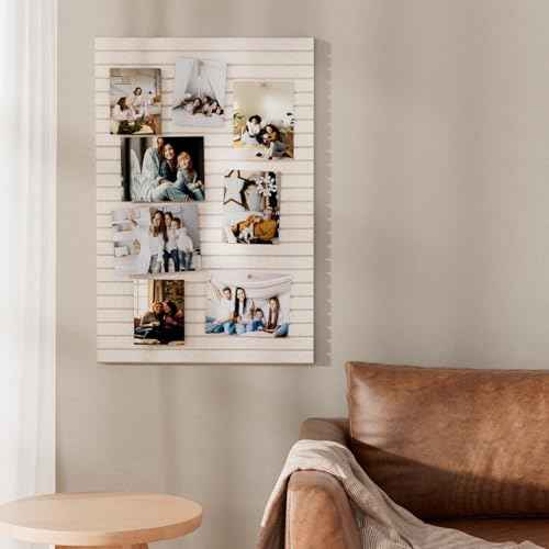 MaxGear Large Cork Boards for Walls 48" x 36", Light Tan Felt Bulletin Board Tiles for Office Decor, 12 Pack Felt Wall Tiles with Slat Paneling, Push Pin Board Home Wall Organizer