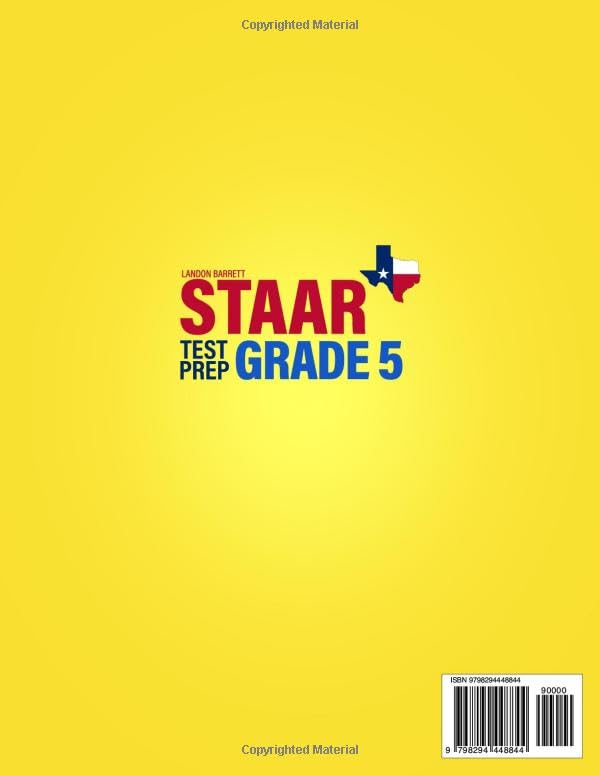 STAAR Test Prep | Grade 5 Complete TEKS-Aligned Workbook for Math, Language Arts & Science - 3 Full-Length Tests & 4h Video Lessons