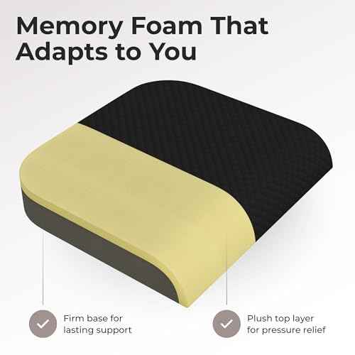 K?lbs Extra Large Seat Cushion, Stylish Plush Velvet Cover, X-Large Memory Foam for Office Chair, Floor Pillow, Cushion Back Pain Coccyx Pain Relief, Carry Handle (Extra Large)