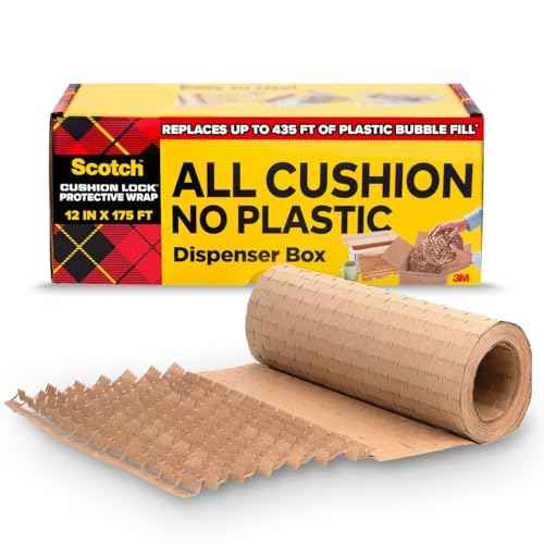Scotch Cushion Lock Protective Wrap GC, 12 in x 175 ft (304 mm x 53.3 m)