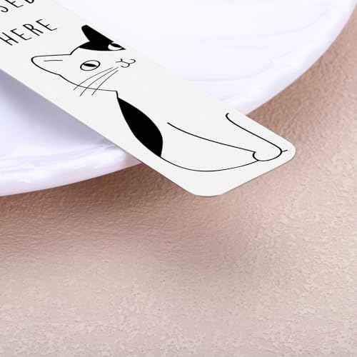 Cat Lover Gifts for Women Men, Cute Bookmarks for Women Girls, Stocking Stuffers for Teens, Cat Gifts, Birthday Gifts for Cat Lovers, Reading Accessories for Book Lovers, Bookish Gifts for Book Club