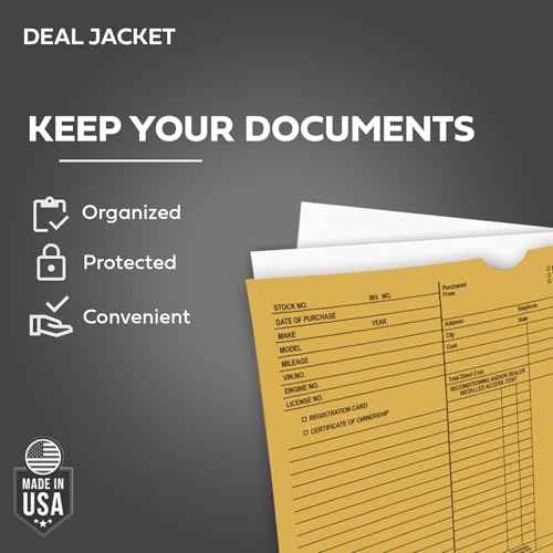 3-in-1 Deal Envelope Deal Jacket (100 per Pack) (W14)