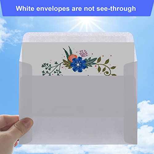 Blank Cards and Envelopes 4x6, 30 Pack White Invitation Cardstock with 30 Pack Envelopes, Thank you Blank Greeting Cards, for All Occasions DIY, Print custom