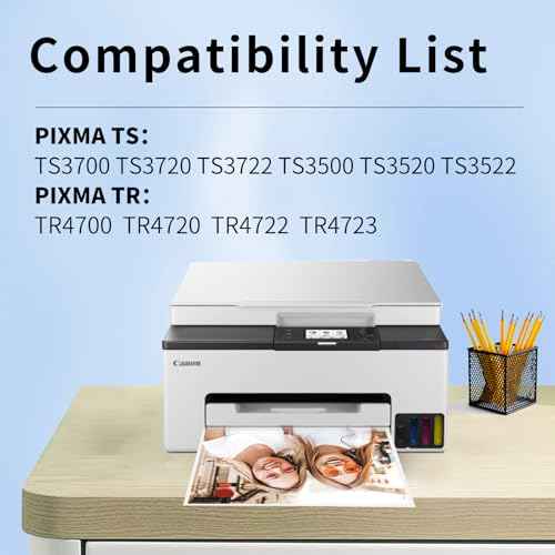 275XL Black Ink Cartridge Replacement for Canon 275xl Black Ink PG-275 PG-275XL 275 XL Works for Canon PIXMA TR4720 TS3720 TS3500 TS3522 TS3520 TS3722 TR4700 TR4722 TR4723(2 Black