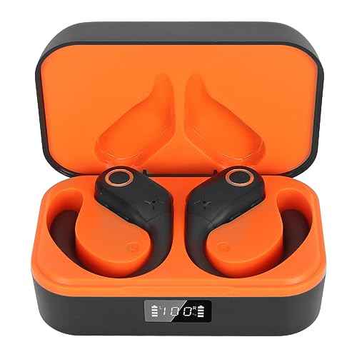 FOSA Translator Earbuds, Mini Bluetooth Translator Headphones 144 Languages Stereo Translator Earphones with Charging Case (Black)
