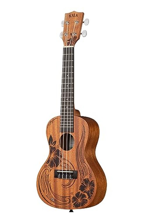 Kala, 4-String Ukulele, Right, Natural, Concert (KA-Unity-C_W/Bag)