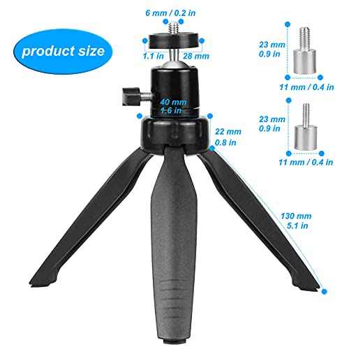 Mini Projector Tripod Mount Compatible with DR.J Upgrade, DBPOWER, Anker, AAXA Technologies, Artlii, LoongSon, APEMAN and Most Other Mini Projector