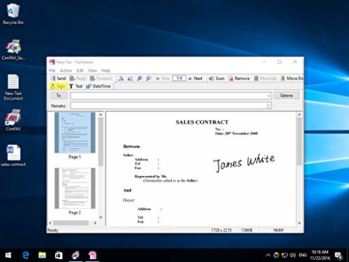 CimFAX C5 Fax Server Software for PC/Mobile, 20 Users, 2GB Memory
