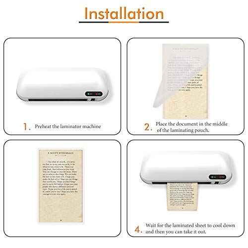 TYH Supplies 100 Pack Legal Size 8.5 x 14 Inches 3 Mil Clear Hot Glossy Thermal Laminating Pouches Lamination Sheet Laminator Pockets